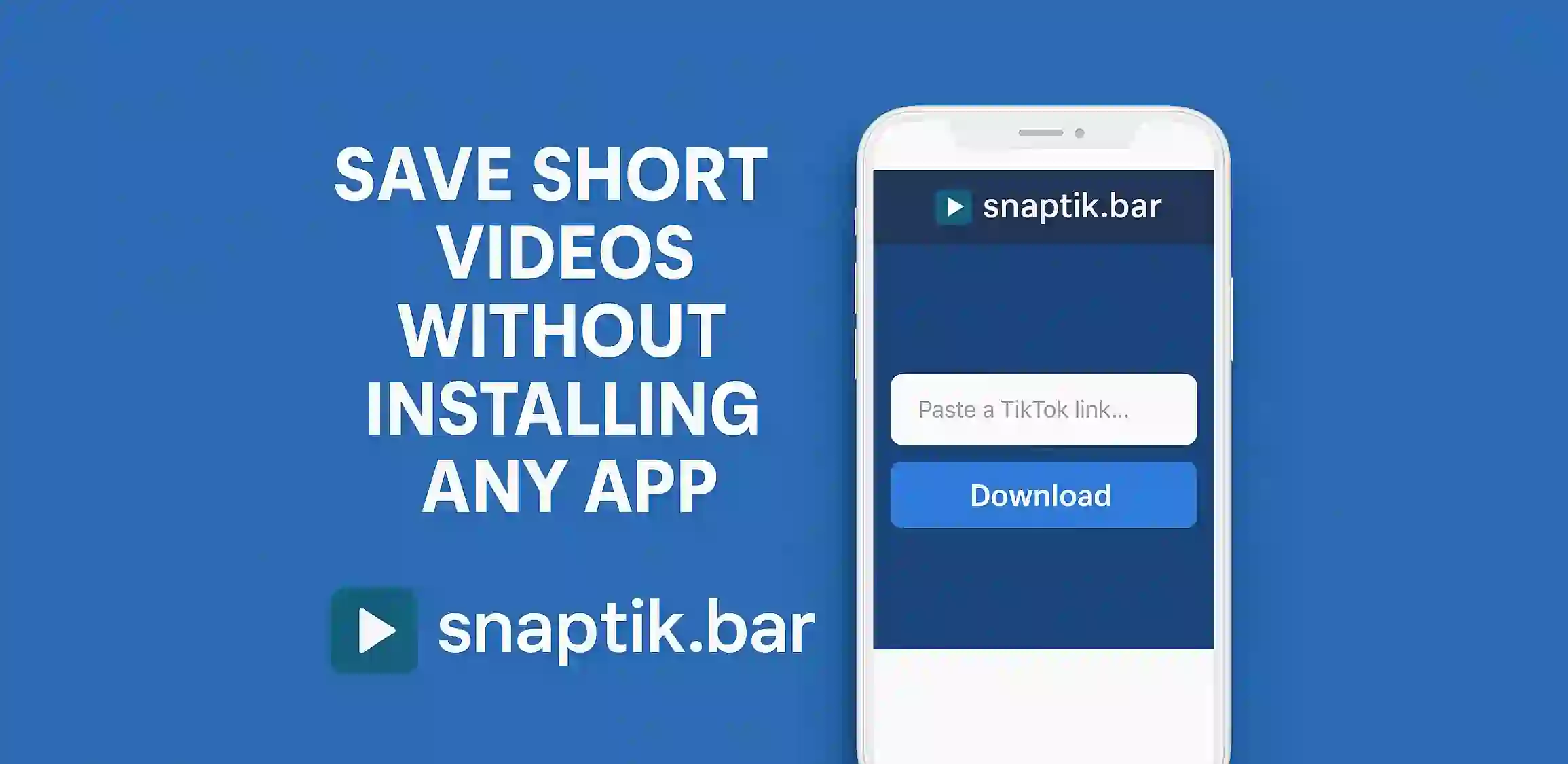 Save Short Videos Without Installing Any App