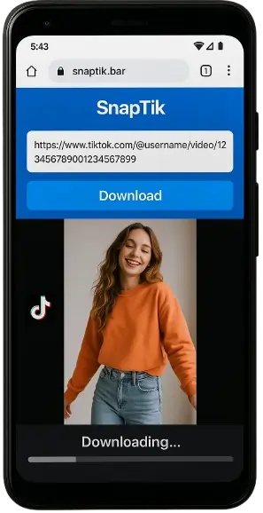 How to Use SnapTik in Android Devices